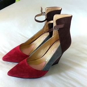 Paris Hilton 3 colored shoes